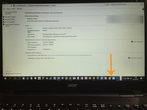Serwis laptopa Acer usuwanie wirusów